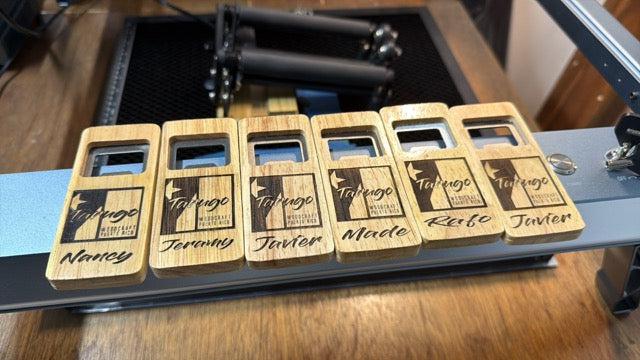 Personalized Wood Bottle Opener Gift | Custom Engraved Name Beer Opener