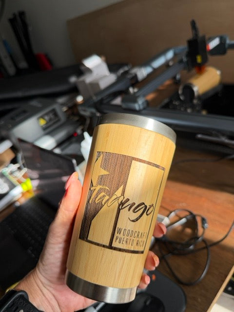 Personalized Bamboo Tumbler