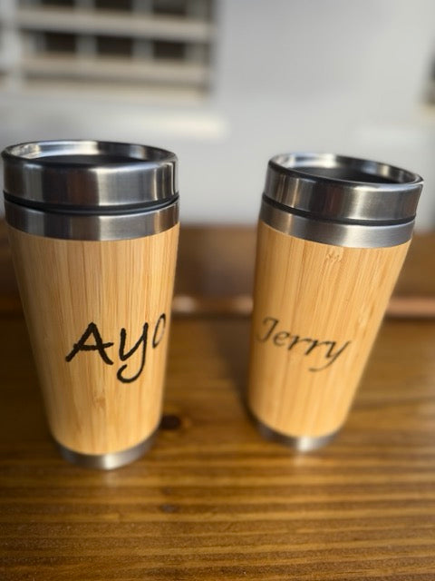 Personalized Bamboo Tumbler
