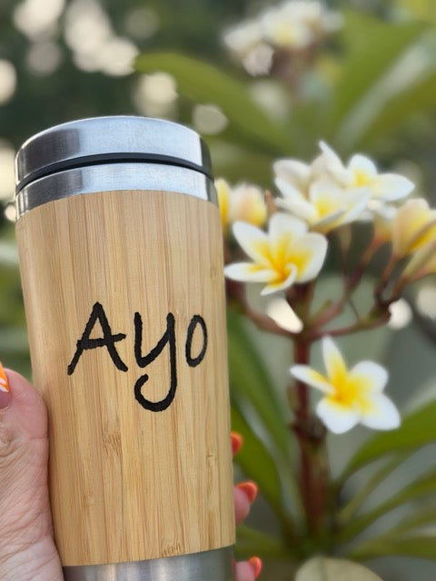 Personalized Bamboo Tumbler