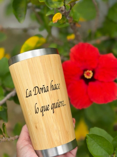 Personalized Bamboo Tumbler