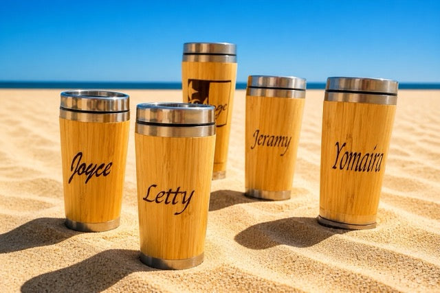 Personalized Bamboo Tumbler