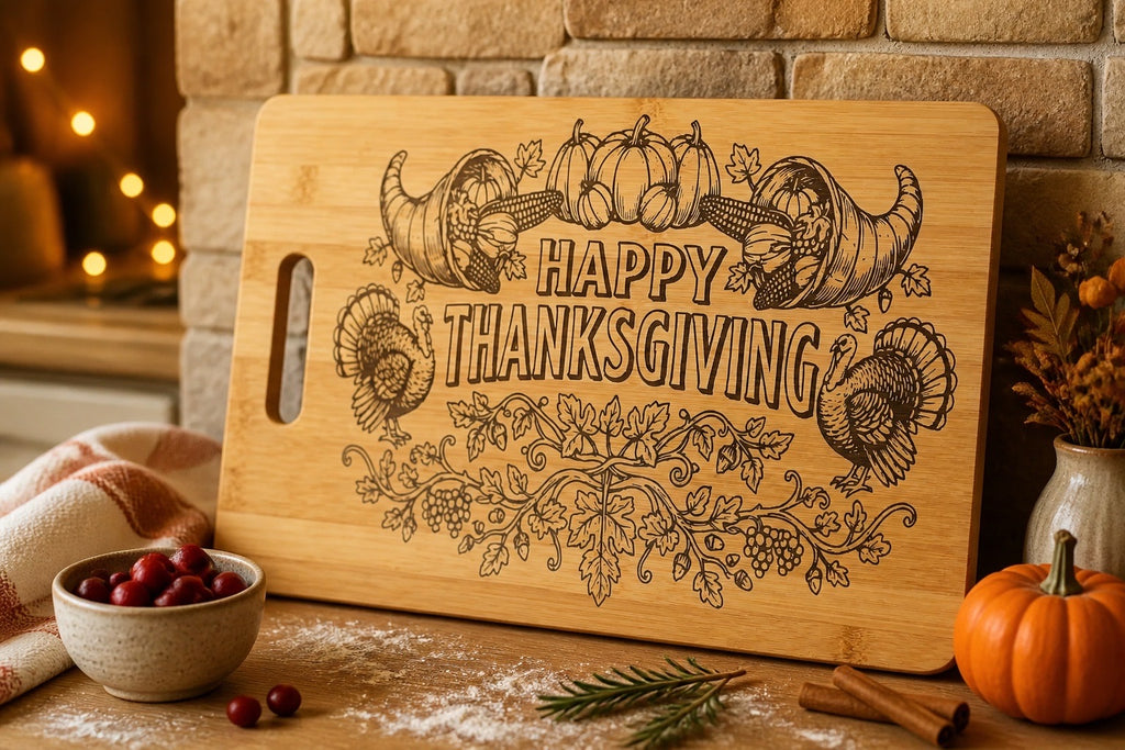 Custom Engraved Wood Tray | Personalized Quote & Photo Valet Tray | Motivational Gift