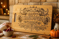Custom Engraved Wood Tray | Personalized Quote & Photo Valet Tray | Motivational Gift
