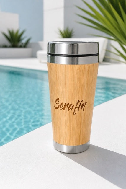 Personalized Bamboo Tumbler