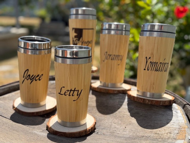 Personalized Bamboo Tumbler