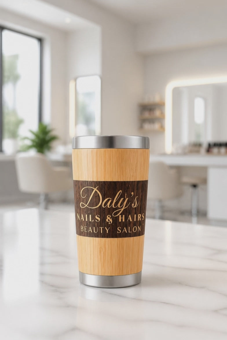 Personalized Bamboo Tumbler