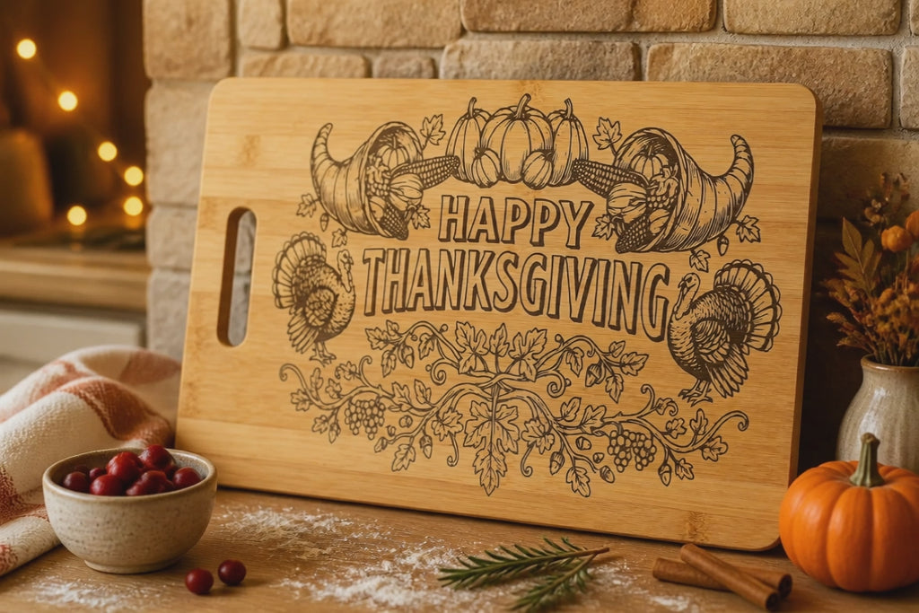 Custom Engraved Wood Tray | Personalized Quote & Photo Valet Tray | Motivational Gift